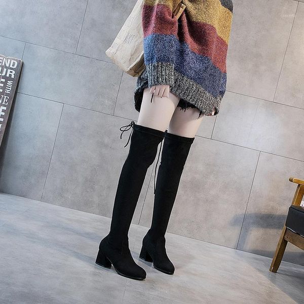 over the knee boots women's fall / winter 2020 new thick heel oversized 34-43 wide and oversized overshoot boots high heel1, Black
over the knee boots women's fall / winter 2020 new thick heel oversized 34-43 wide and oversized overshoot boots high heel1, Black