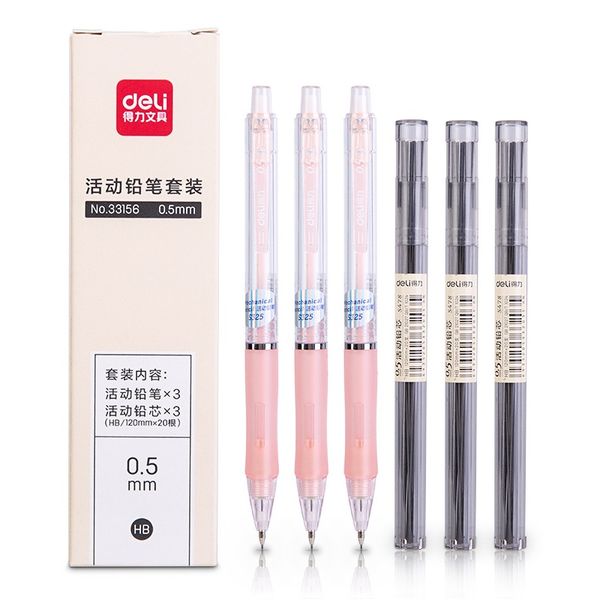 3+3PCS Pencil + Pencil Lead Creative Mechanical Pencil 0.5mm Pen Kawaii Pencils For Writing School Supplies Stationery 05871
3+3PCS Pencil + Pencil Lead Creative Mechanical Pencil 0.5mm Pen Kawaii Pencils For Writing School Supplies Stationery 05871