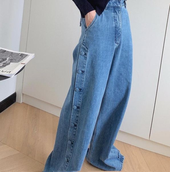 2020 autumn casual women denim wide leg pants female fashion jeans 2 color ddxgz2v 7.21, Blue
2020 autumn casual women denim wide leg pants female fashion jeans 2 color ddxgz2v 7.21, Blue
