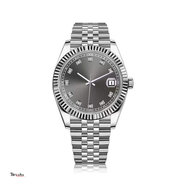 men's watch luxury u1 factory 41mm brand new st9 stainless steel silver white case diamond dial 126334 grooved bezel date just automati, Slivery;brown
men's watch luxury u1 factory 41mm brand new st9 stainless steel silver white case diamond dial 126334 grooved bezel date just automati, Slivery;brown