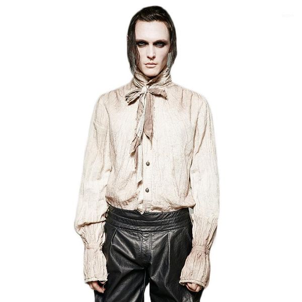 steam punk fashion men tie shirt vintage do old washed gothic shirts black white blouses men's dress shirts y-7141, White;black
steam punk fashion men tie shirt vintage do old washed gothic shirts black white blouses men's dress shirts y-7141, White;black