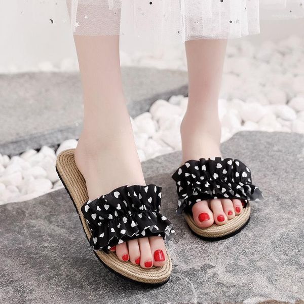 slippers cresfimix chanclas playa mujer women cute sweet black dot summer slip on lady casual light weight slides b59211
slippers cresfimix chanclas playa mujer women cute sweet black dot summer slip on lady casual light weight slides b59211