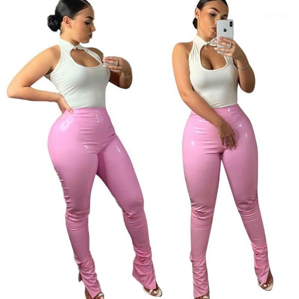 spring autumn women's splited leg pu leather bodycon pants fashion ladies club streetwear high waist capris tousers s-xxl1, Black;white
spring autumn women's splited leg pu leather bodycon pants fashion ladies club streetwear high waist capris tousers s-xxl1, Black;white