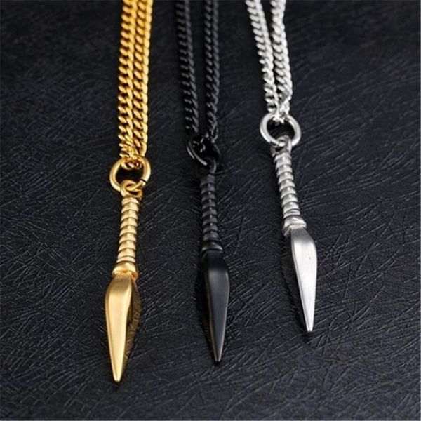 new popular retro spearhead men's necklace domineering high-end jewelry hip hop punk party locomotive pendant gift wholesale, Silver
new popular retro spearhead men's necklace domineering high-end jewelry hip hop punk party locomotive pendant gift wholesale, Silver