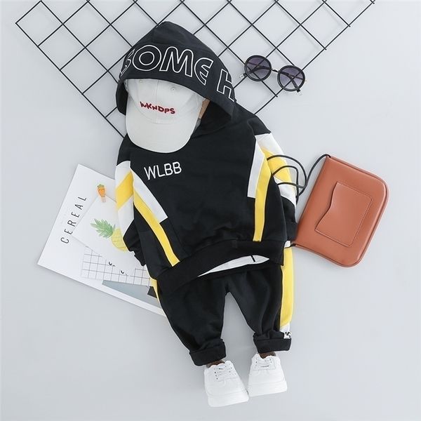hylkidhuose autumn baby boys girls clothes suits toddler infant clothing sets hooded t shirt pants children sports costume y200325, White
hylkidhuose autumn baby boys girls clothes suits toddler infant clothing sets hooded t shirt pants children sports costume y200325, White