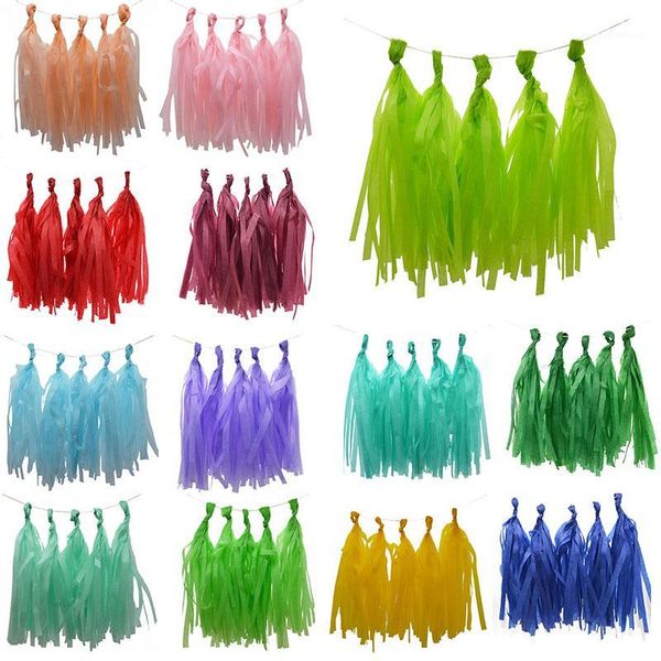 banner flags 5pcs/lot 14 inch tissue paper tassel garland craft diy decoration baby shower birthday wedding party supplies1
banner flags 5pcs/lot 14 inch tissue paper tassel garland craft diy decoration baby shower birthday wedding party supplies1