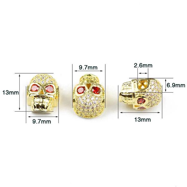 jnby 2pcs skull coundant медные разные бусины из красных микро pave cz charms свободные бусины ювелирные изделия браслет браслет, делая diy, Bronze;silver
jnby 2pcs skull coundant медные разные бусины из красных микро pave cz charms свободные бусины ювелирные изделия браслет браслет, делая diy, Bronze;silver