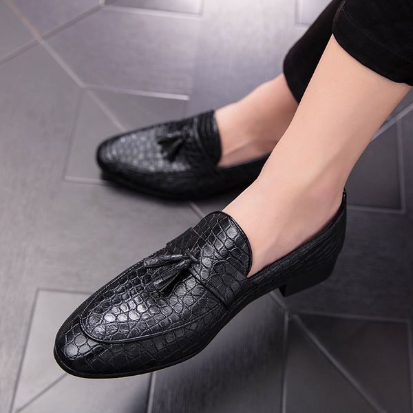 2020 of the new cross-border fall 2020) new mens british trend business tods casual shoes stylist leather shoes one pedal shoes, Black
2020 of the new cross-border fall 2020) new mens british trend business tods casual shoes stylist leather shoes one pedal shoes, Black