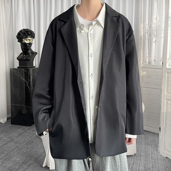 suits 2021 male spring new small suit retro student jacket youth clothes f99e, White;black
suits 2021 male spring new small suit retro student jacket youth clothes f99e, White;black