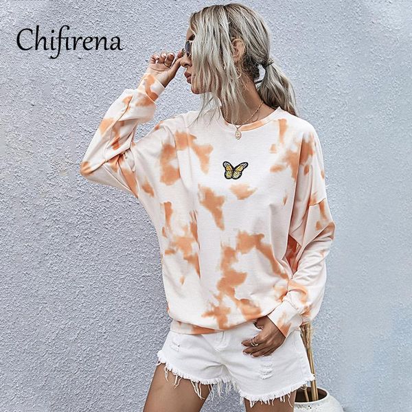 chifirena casual tie dye o neck sweatshirt women 2020 autumn long sleeve orange hoodies streetwear loose hoody pullovers hooded1, Black
chifirena casual tie dye o neck sweatshirt women 2020 autumn long sleeve orange hoodies streetwear loose hoody pullovers hooded1, Black