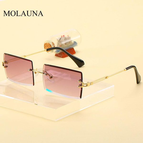 sunglasses rectangle ladies women 2021 rimless square polarized sun glasses for zonnebril dames vrouwen bril, White;black
sunglasses rectangle ladies women 2021 rimless square polarized sun glasses for zonnebril dames vrouwen bril, White;black