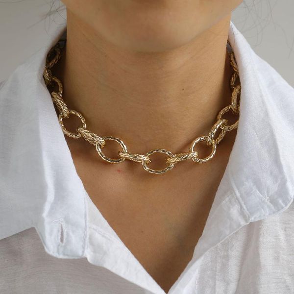 iparam punk gold large thick chain choker necklace female geometric gothic geometric chain clavicle necklace jewelry 2020 new, Golden;silver
iparam punk gold large thick chain choker necklace female geometric gothic geometric chain clavicle necklace jewelry 2020 new, Golden;silver