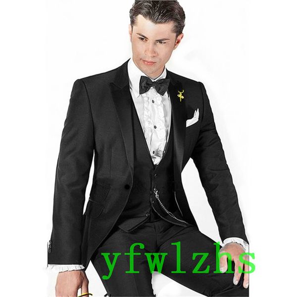 classic tuxedos groom wedding peak lapel men suits mens wedding suits tuxedo costumes de pour hommes men(jacket+pants+tie+vest) w299, Black;gray
classic tuxedos groom wedding peak lapel men suits mens wedding suits tuxedo costumes de pour hommes men(jacket+pants+tie+vest) w299, Black;gray