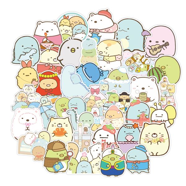 50pcs/set sumikkogurashi kawaii anime small pvc waterproof sticker for lapnotebook guitar
50pcs/set sumikkogurashi kawaii anime small pvc waterproof sticker for lapnotebook guitar