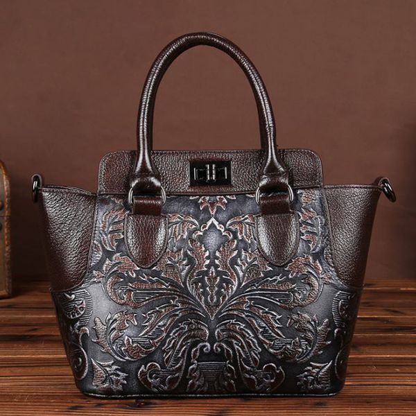 retro new style female hand-made tote bag cow leather brown women's handbags for lady totes high-end with belt crossbody bags
retro new style female hand-made tote bag cow leather brown women's handbags for lady totes high-end with belt crossbody bags