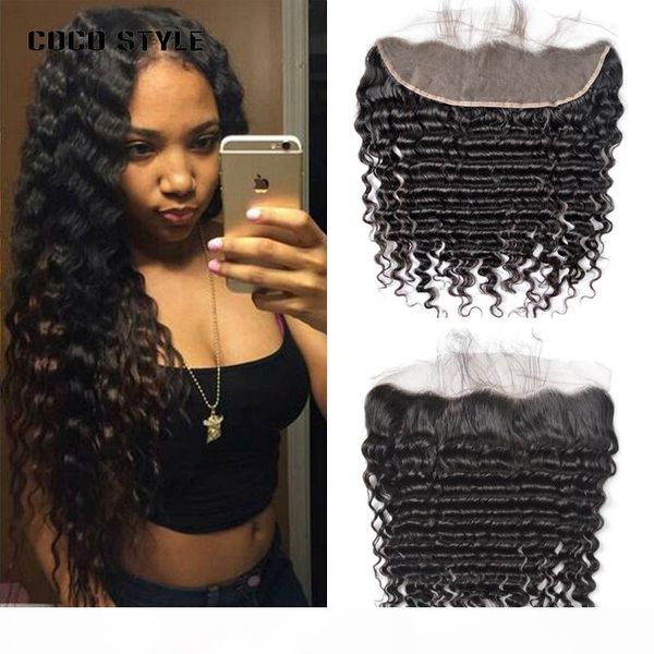 brazilian deep wave 13*4lace frontal with baby hair human hair closure part virgin hair natural black, Black;brown
brazilian deep wave 13*4lace frontal with baby hair human hair closure part virgin hair natural black, Black;brown