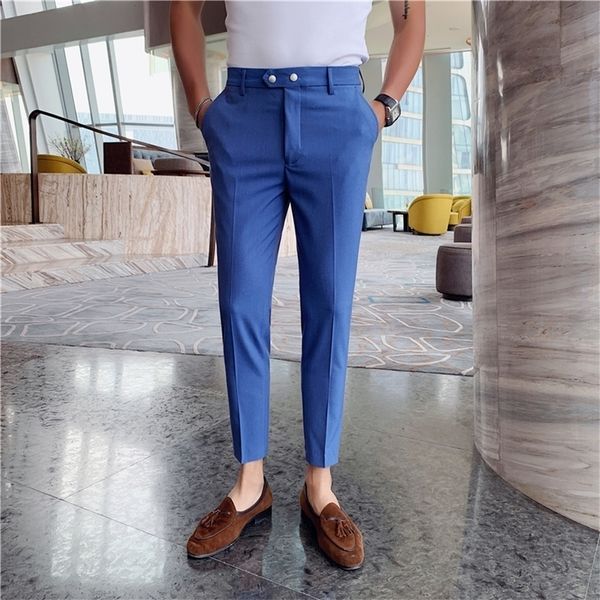men suit pants casual fashion spring summer slim fit business pantalon homme solid all match dress pants men 201106, Black
men suit pants casual fashion spring summer slim fit business pantalon homme solid all match dress pants men 201106, Black