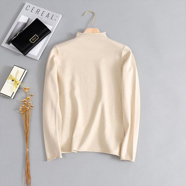 turtleneck women pullovers sweater long sleeve female loose solid color 2020 new spring drop shipping, White;black
turtleneck women pullovers sweater long sleeve female loose solid color 2020 new spring drop shipping, White;black