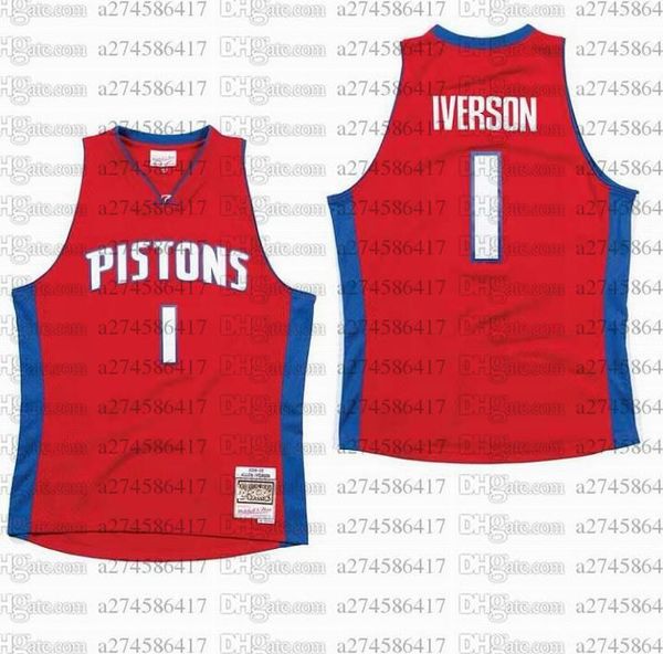 men women youth basketball detroit pistons 1 allen iverson 2008-09 hardwoods classics retro jersey, Black;red
men women youth basketball detroit pistons 1 allen iverson 2008-09 hardwoods classics retro jersey, Black;red