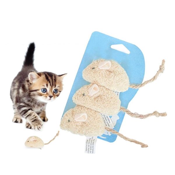 3-piece set of simulation mouse and cat toy plush toy scratch resistant interactive mouse cat kitten training supplies
3-piece set of simulation mouse and cat toy plush toy scratch resistant interactive mouse cat kitten training supplies