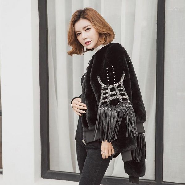 wholesale- bringbring 2017 winter women black velvet bomber jacket with tassel on long sleeves thicken woman army jackets with rivet 17671, Black;brown
wholesale- bringbring 2017 winter women black velvet bomber jacket with tassel on long sleeves thicken woman army jackets with rivet 17671, Black;brown
