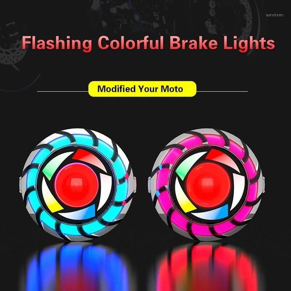 universual led moto brake light taillight safty warning durable colorful angel eye signals light 1pc1
universual led moto brake light taillight safty warning durable colorful angel eye signals light 1pc1