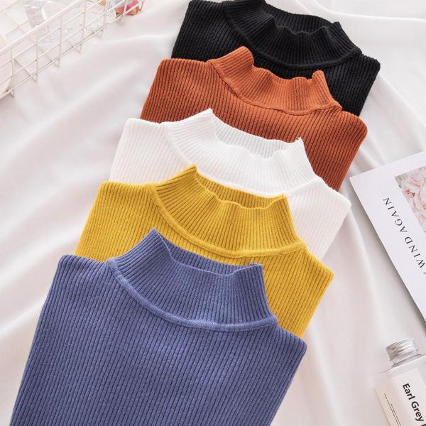 2020 knitted women high neck sweater pullovers turtleneck autumn winter basic women sweaters slim fit black 199a, White;black
2020 knitted women high neck sweater pullovers turtleneck autumn winter basic women sweaters slim fit black 199a, White;black