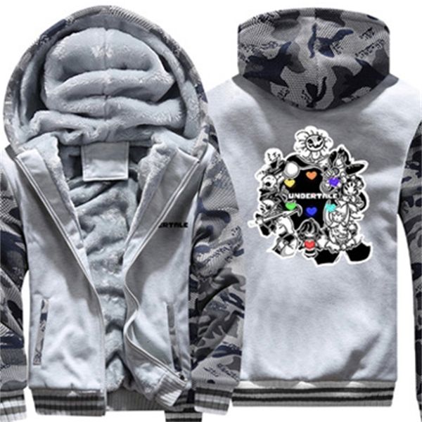 2021 new us size mens camouflage coat for game undertale sans papyrus battle fatigues jacket thicken hoodie hip hop sweatshirts hets, Black
2021 new us size mens camouflage coat for game undertale sans papyrus battle fatigues jacket thicken hoodie hip hop sweatshirts hets, Black