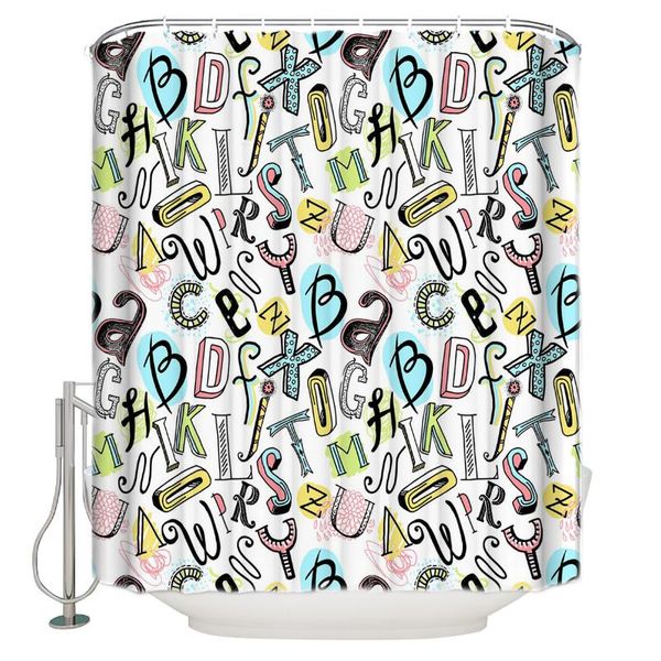 shower curtains art graffiti colored alphabetwaterproof bathroom curtain modern household
shower curtains art graffiti colored alphabetwaterproof bathroom curtain modern household