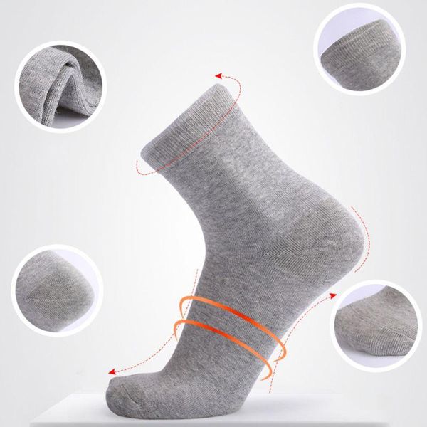 men's socks 5 pairs mens winter combed cotton long over ankle office business breathable deodorant ribbed cuff casual thin x5xd, Black
men's socks 5 pairs mens winter combed cotton long over ankle office business breathable deodorant ribbed cuff casual thin x5xd, Black