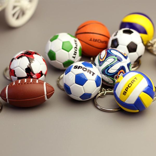 3d sports football key chains souvenirs pu leather volleyball keyring for men soccer fans keychain pendant boyfriend gifts, Silver
3d sports football key chains souvenirs pu leather volleyball keyring for men soccer fans keychain pendant boyfriend gifts, Silver