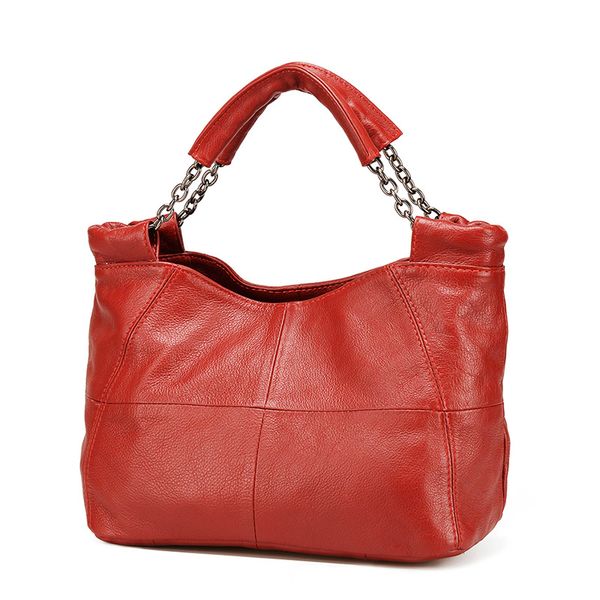 female fashion patchwork handle bags designer cattle split leather bags women handbag brand ladies shoulder bags