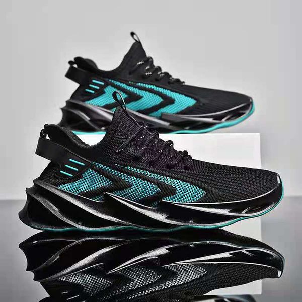 men blade shoes breathable mesh sneakers running shoes outdoor sport casual shoes zapatillas de hombre, Black
men blade shoes breathable mesh sneakers running shoes outdoor sport casual shoes zapatillas de hombre, Black