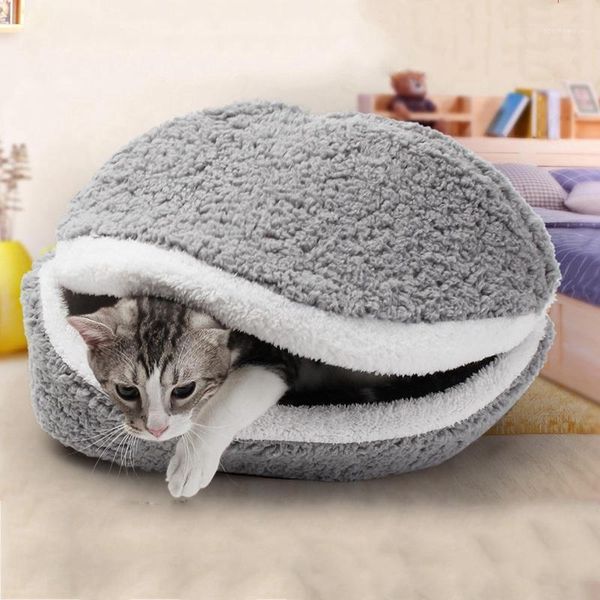 pet plush cat and dog nest for winter hamburger shell shaped windproof house hideout can be open or closed pet supplies1
pet plush cat and dog nest for winter hamburger shell shaped windproof house hideout can be open or closed pet supplies1