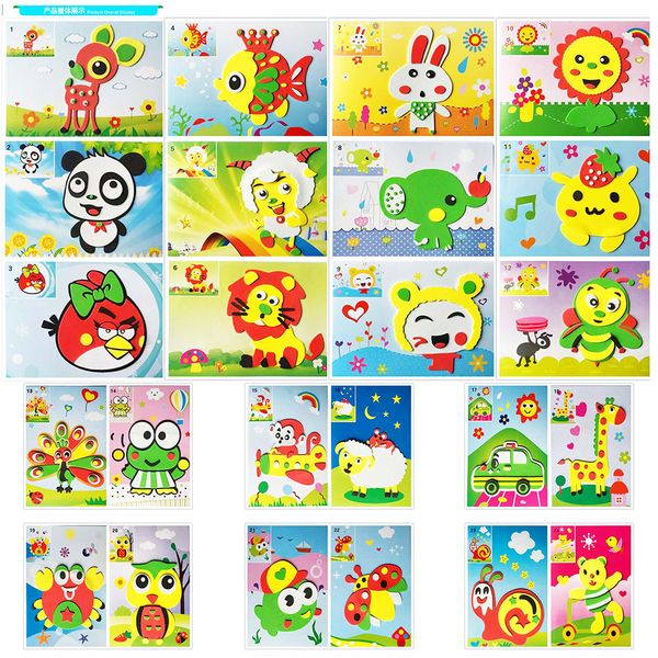 eva stickers diy handicraft handmade stickers for kids montessori learning baby educational toys for kids 2-6 years lj201019
eva stickers diy handicraft handmade stickers for kids montessori learning baby educational toys for kids 2-6 years lj201019