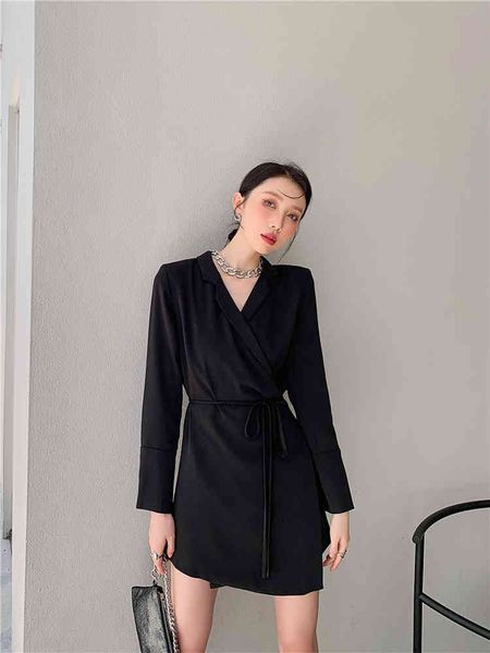 casual dresses cheerart black long sleeve wrap blazer women summer lace up asymmetrical ladies mini fashion clothing hfps, Black;gray
casual dresses cheerart black long sleeve wrap blazer women summer lace up asymmetrical ladies mini fashion clothing hfps, Black;gray