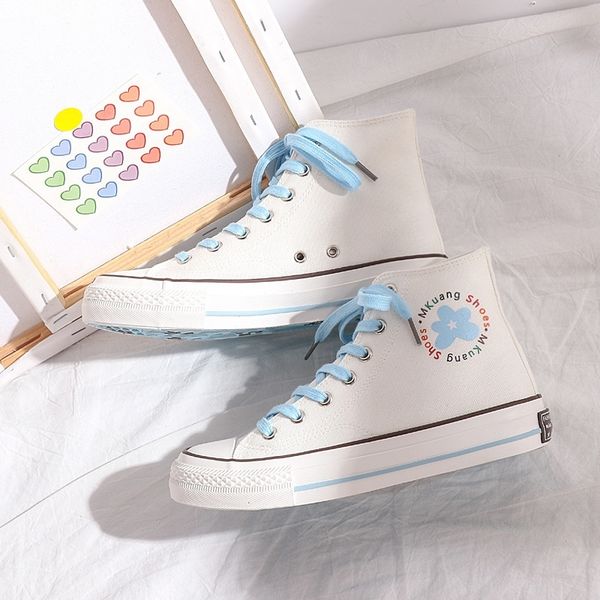 pink girls canvas high floral lace up sneakers with flowers white casual students chic shoes 35-40 sweet y200801, Black
pink girls canvas high floral lace up sneakers with flowers white casual students chic shoes 35-40 sweet y200801, Black