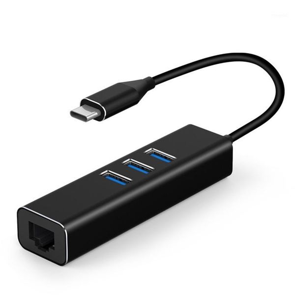 4 in 1 hub type-c to usb3.0*3+rj45 intelligent usb hub multi-port adpater for lapcomputer mobile phones black1
4 in 1 hub type-c to usb3.0*3+rj45 intelligent usb hub multi-port adpater for lapcomputer mobile phones black1