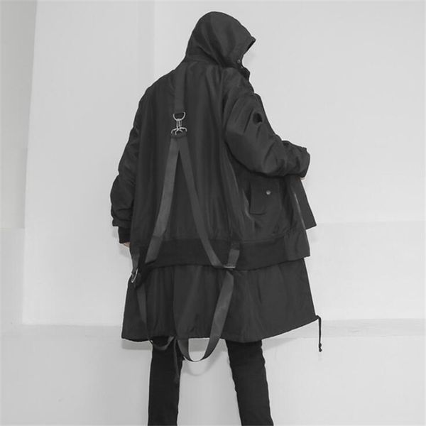 2021 winter come back ribbons two long hip hop with hood watch big size jacket hombre chaquettes 5cwb, Black;brown
2021 winter come back ribbons two long hip hop with hood watch big size jacket hombre chaquettes 5cwb, Black;brown