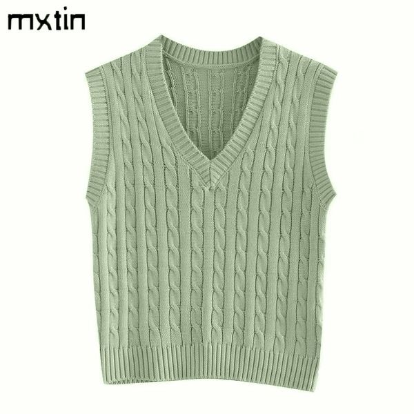 vintage stylish solid knitted vest sweater women sueter mujer v neck sleeveless elasticity waistcoat preppy style 201017, White;black
vintage stylish solid knitted vest sweater women sueter mujer v neck sleeveless elasticity waistcoat preppy style 201017, White;black