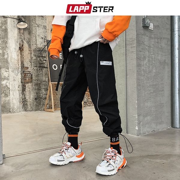 lappster reflective streetwear cargo pants harem pants men hip hop sweatpants baggy harajuku korean joggers plus size 201118, Black
lappster reflective streetwear cargo pants harem pants men hip hop sweatpants baggy harajuku korean joggers plus size 201118, Black
