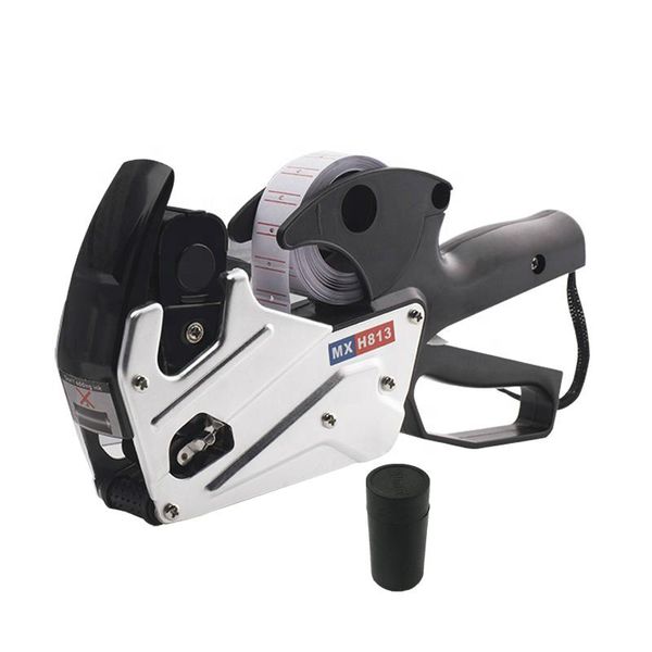 tag gun one line 8 bits mx-h813 metal price labeling machine aluminum shell handheld tagging with ink
tag gun one line 8 bits mx-h813 metal price labeling machine aluminum shell handheld tagging with ink
