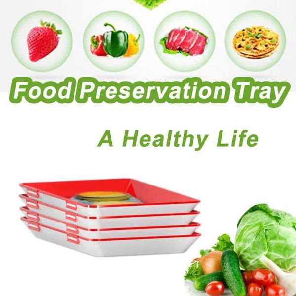clever tray creative plastic preservation fruit vegetable fresh-keeping storage container rangement aliment cuisine z31
clever tray creative plastic preservation fruit vegetable fresh-keeping storage container rangement aliment cuisine z31