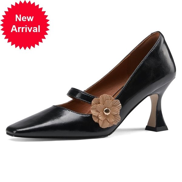 2021 selling women new fashion genuine leather high toe black party shoes 93ko
2021 selling women new fashion genuine leather high toe black party shoes 93ko