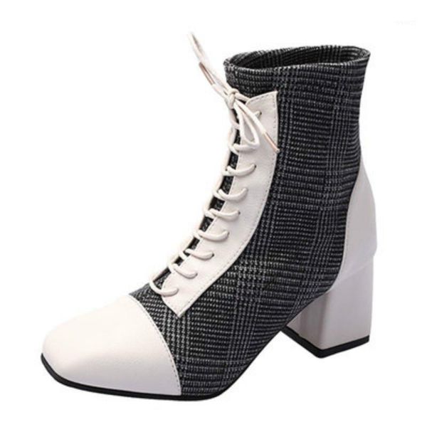 boots korean ankle for women low heel 5cm block heels lattice short booties lace up botas mujer invierno p4271, Black
boots korean ankle for women low heel 5cm block heels lattice short booties lace up botas mujer invierno p4271, Black