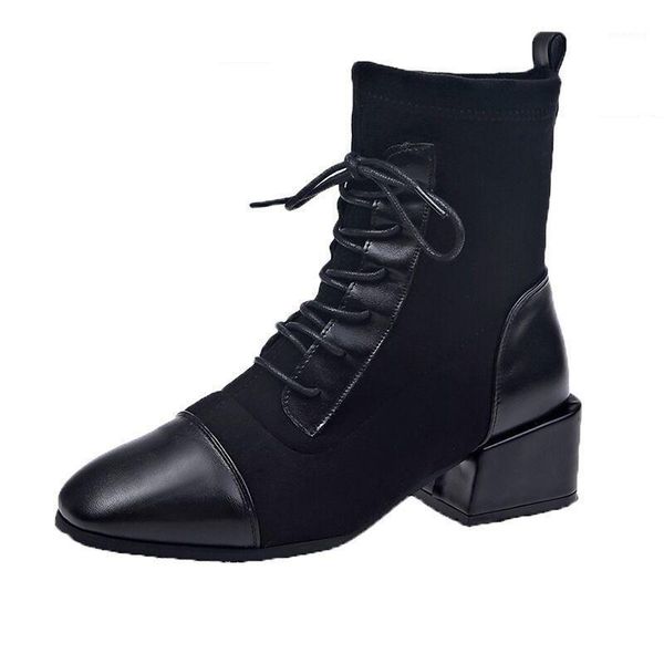 2020 new women's high heels boots canvas shoes woman round head solid color lace up fashion women's winter boots size 35-391, Black
2020 new women's high heels boots canvas shoes woman round head solid color lace up fashion women's winter boots size 35-391, Black