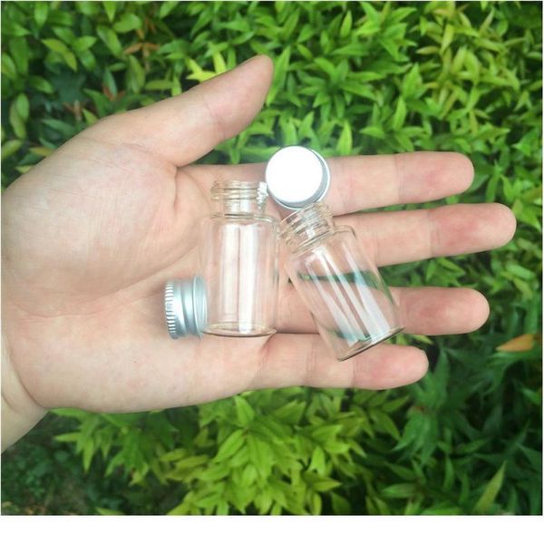 27*50*14mm 15ml mini glass bottles with metal screw cap empty small wishing bottle glass vials jars bbylhs
27*50*14mm 15ml mini glass bottles with metal screw cap empty small wishing bottle glass vials jars bbylhs