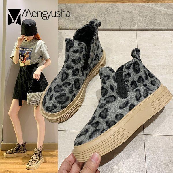 muffins leopard pattern shoes woman fleeces flats thick soled loafers platform shoes creepers winter plush high female, Black
muffins leopard pattern shoes woman fleeces flats thick soled loafers platform shoes creepers winter plush high female, Black