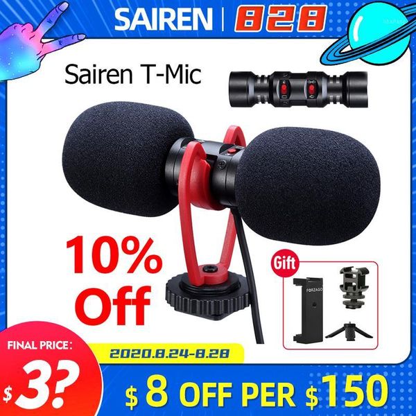 sairen dual head t-mic metal condenser microphone 3.5mm jack mini wireless audio mic recording for camera mobile phone youtube1
sairen dual head t-mic metal condenser microphone 3.5mm jack mini wireless audio mic recording for camera mobile phone youtube1