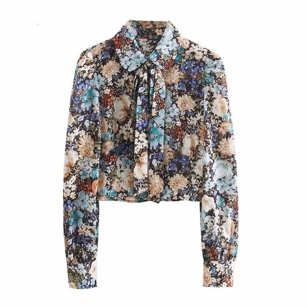 new women floral print crop female 2021 fall vintage bow button up long sleeve shirt chic woman elegant blouse 1rx3, White
new women floral print crop female 2021 fall vintage bow button up long sleeve shirt chic woman elegant blouse 1rx3, White